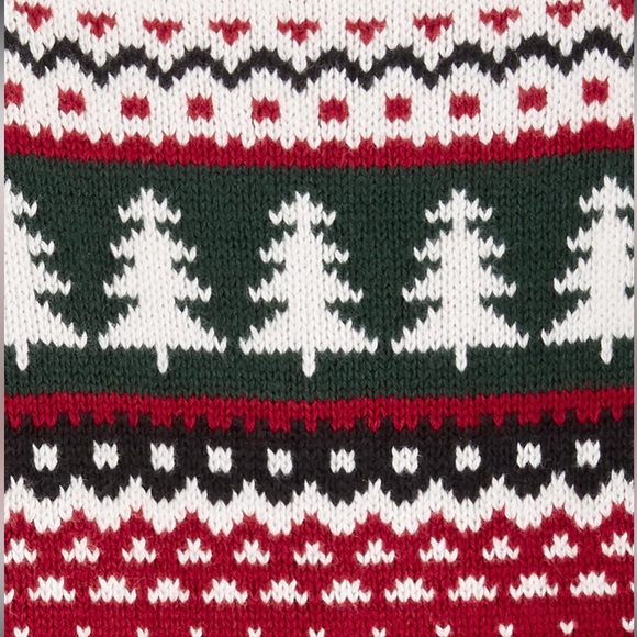 Carter’s Holiday Peplum Sweater Top & Fleece Pant Set - Picture 4 of 9